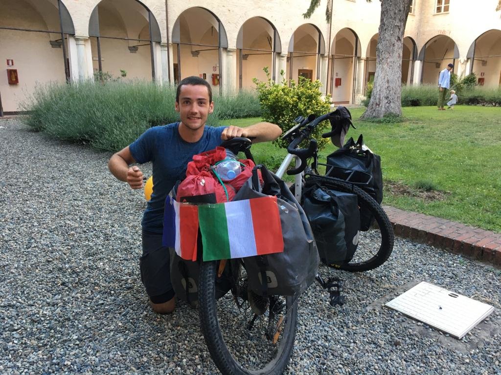 20-06-2020 Marco Ciavaglioli. Il primo cicloturista